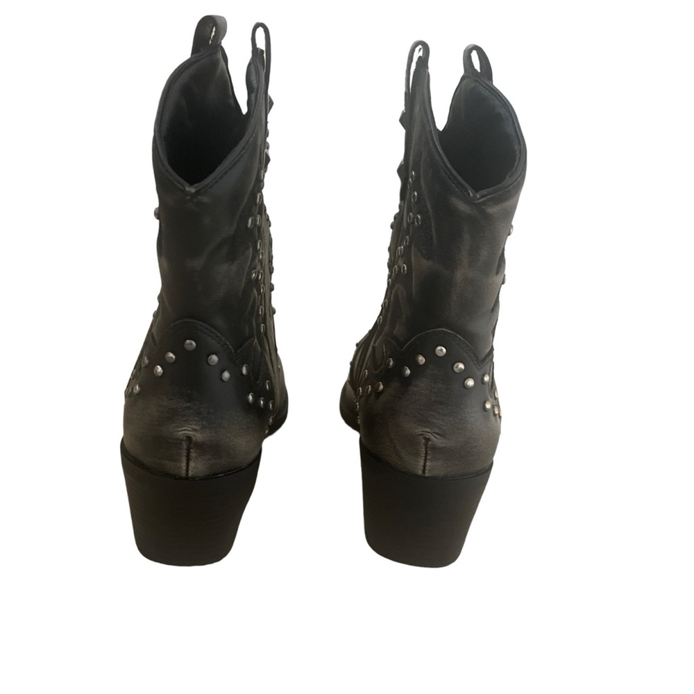 Dirty Laundry Nowhere Black Studded Ankle Boots Size 9 1/2 - Picture 4 of 11